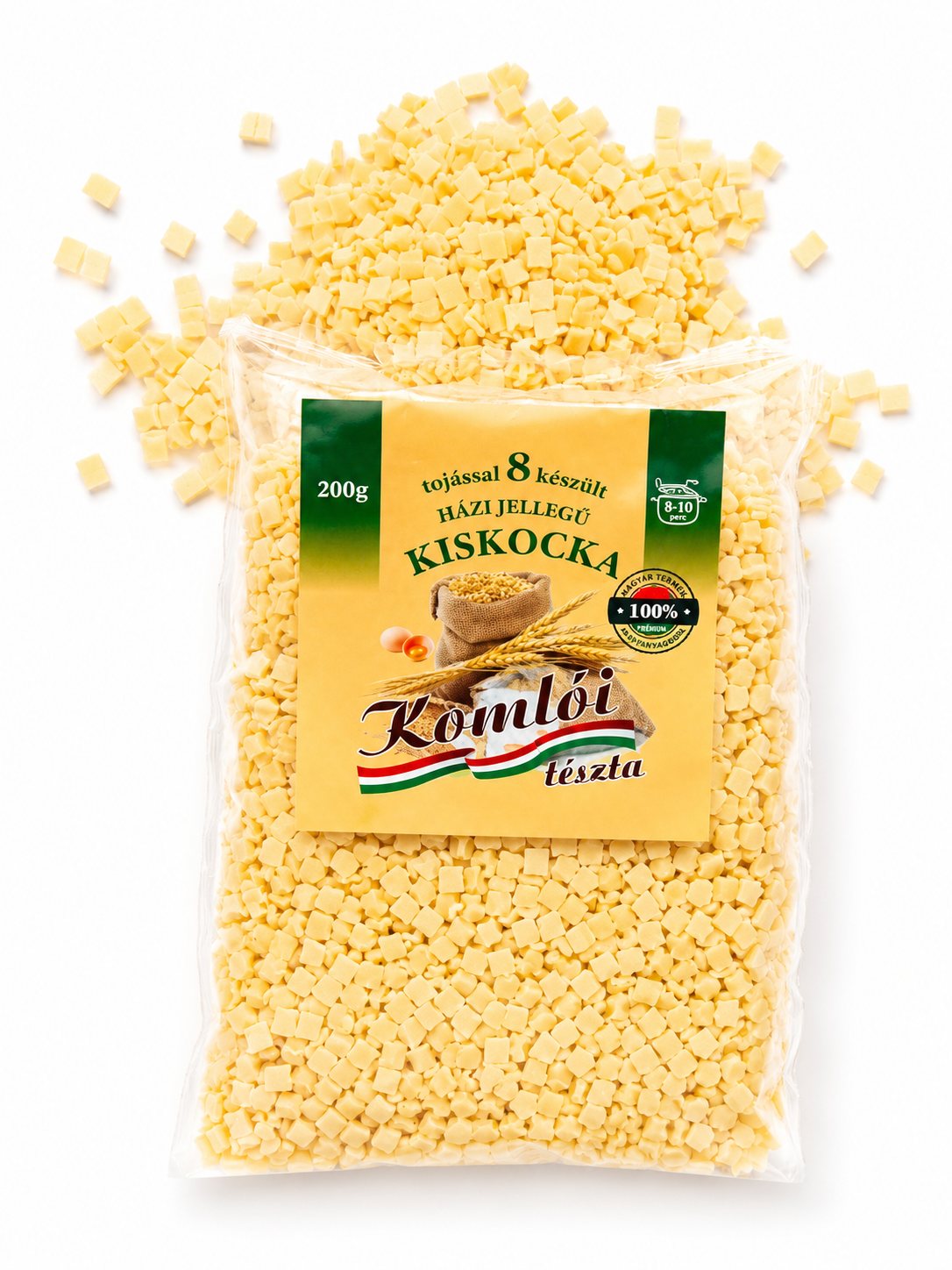 Kis kocka tészta